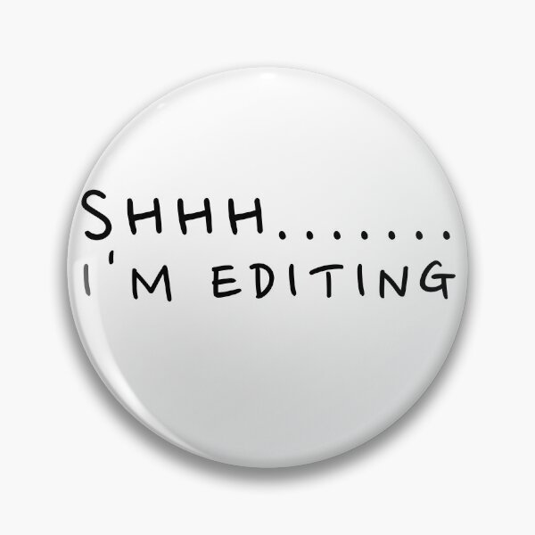 Item preview, Shhh I'm editing designed and sold by Oreo2020 Creations.
