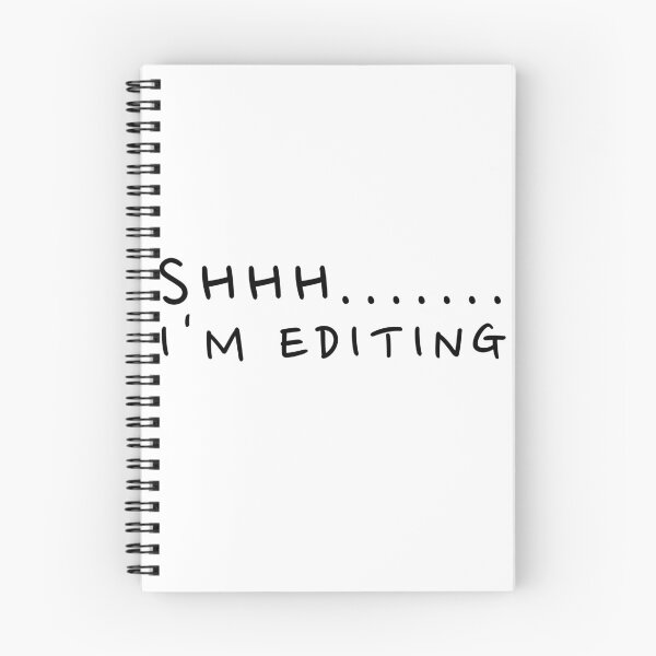 Item preview, Shhh I'm editing designed and sold by Oreo2020 Creations.