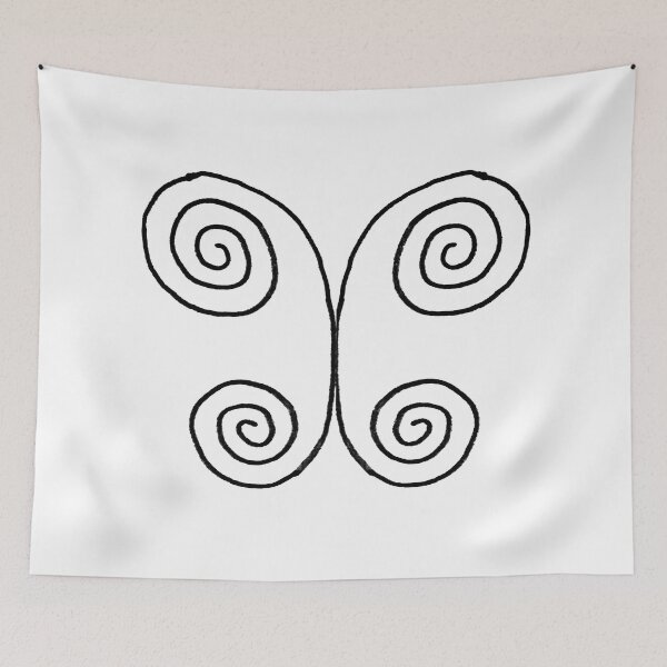 Item preview, Una mariposa espiral designed and sold by pieproject853.