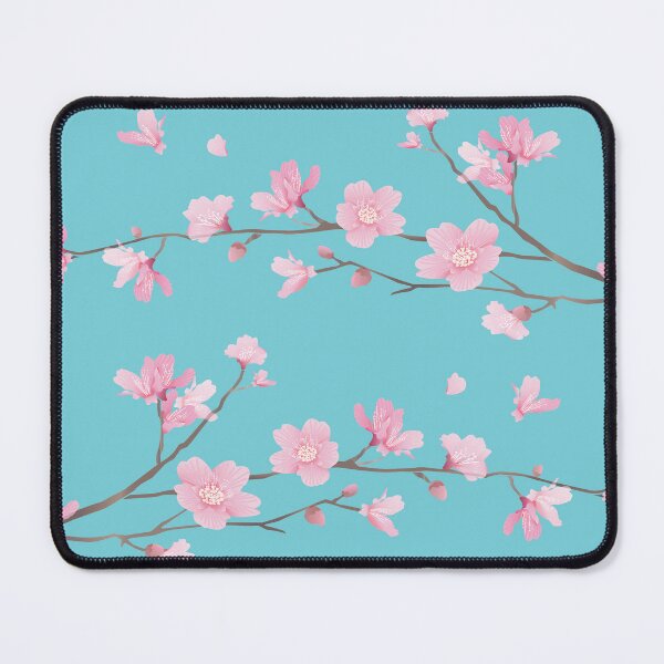 Item preview, Cherry Blossom flower plant - Robin Egg Blue designed and sold by designenrich.
