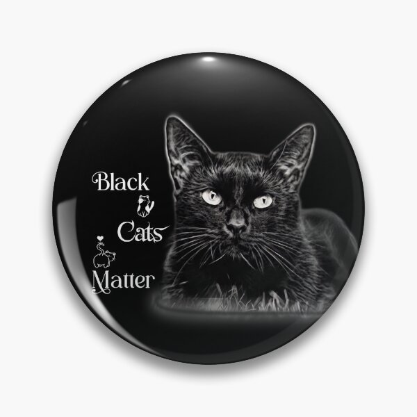 Item preview, Black Cats Matter. Photography (black background)2 designed and sold by Paulacatlady.