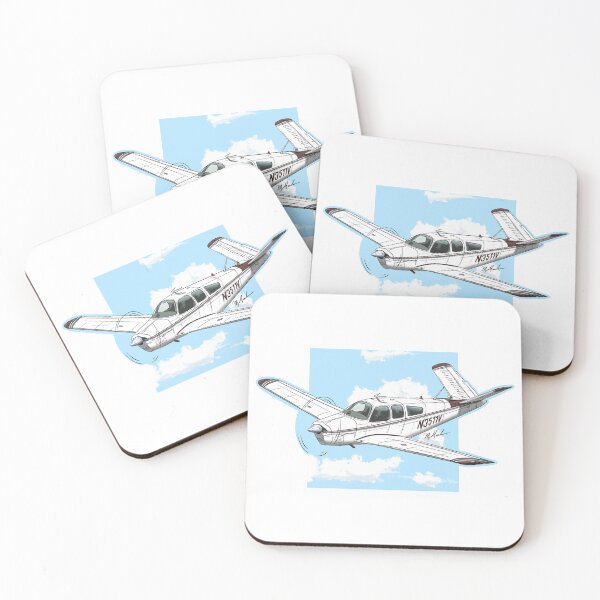 Item preview, Beechcraft Bonanza N3511V v tail designed and sold by Michael Garber.