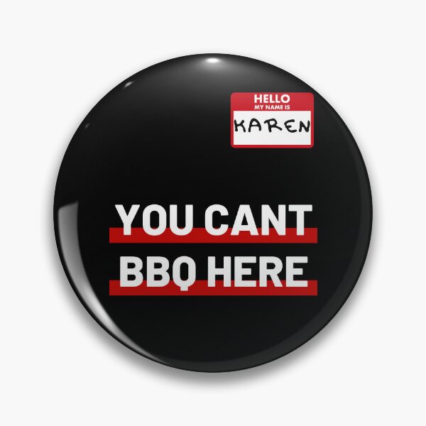 Aperçu de l'œuvre Karen Cant BBQ Here Funny BBQ Quote For Barbecue And Food Lovers créée et vendue par 5StarBBQDesign.