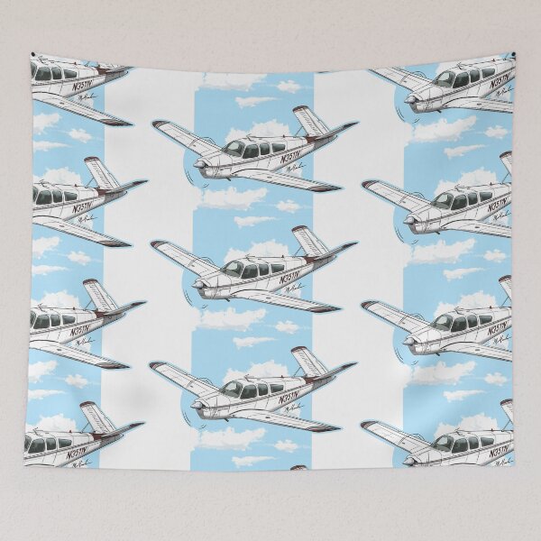 Item preview, Beechcraft Bonanza N3511V v tail designed and sold by Michael Garber.