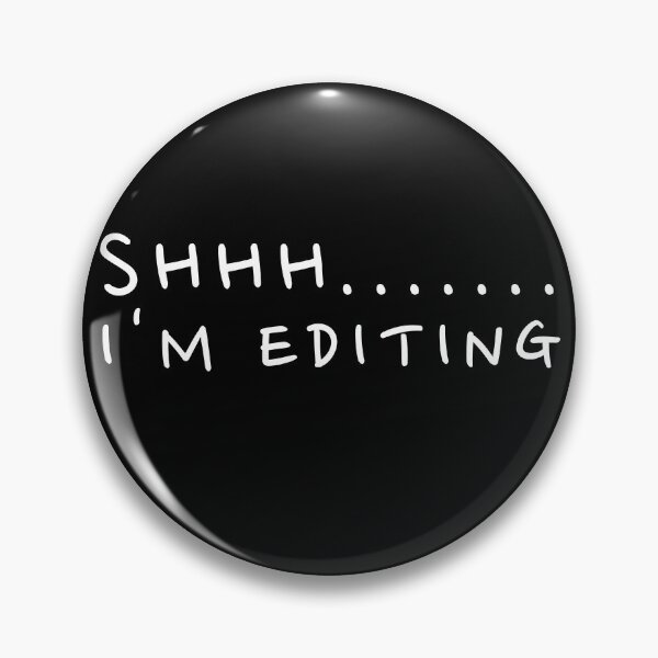 Item preview, Shhh I'm editing designed and sold by Oreo2020 Creations.