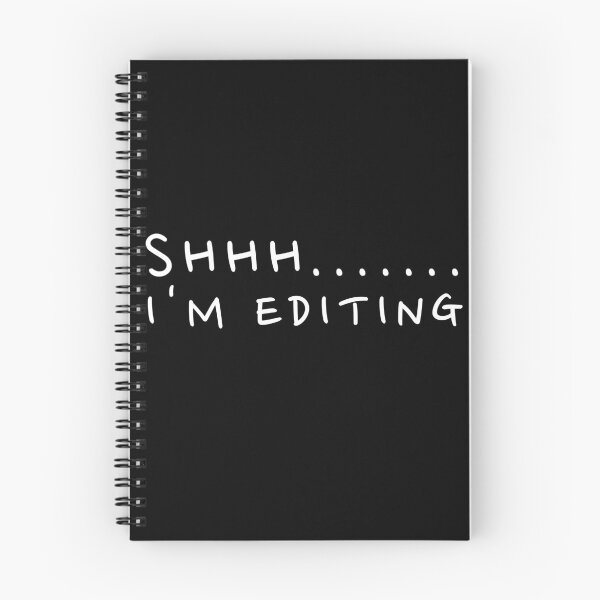 Item preview, Shhh I'm editing designed and sold by Oreo2020 Creations.