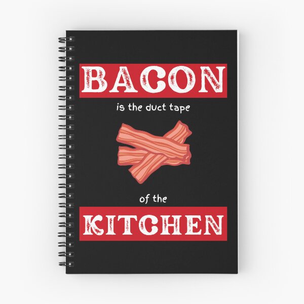 Item preview, Bacon The Duct Tape Of The Kitchen Funny BBQ Quote For Barbecue And Food Lovers designed and sold by 5StarBBQDesign.