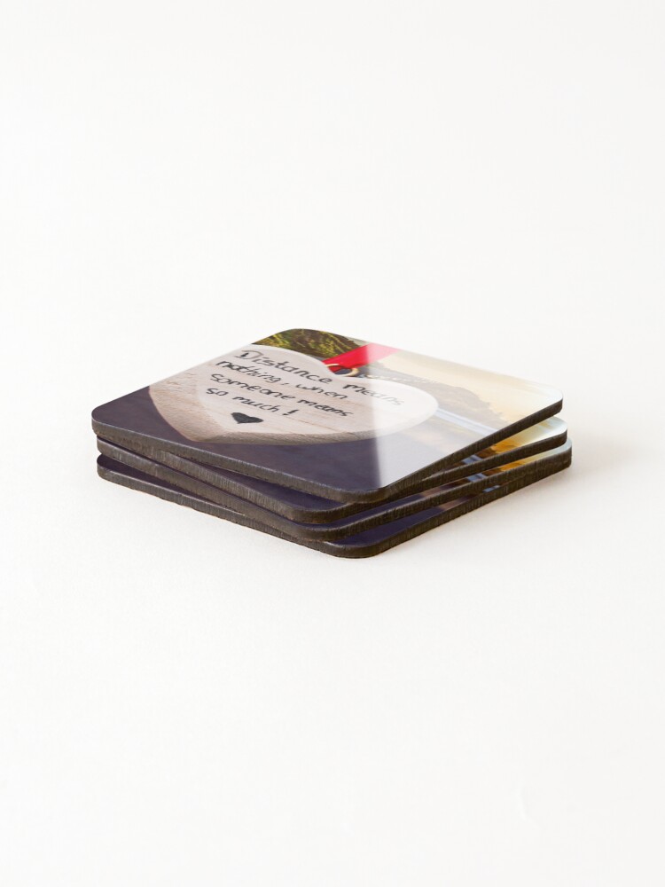 Thumbnail 4 of 5, Coasters (Set of 4), True love designed and sold by Rade85.