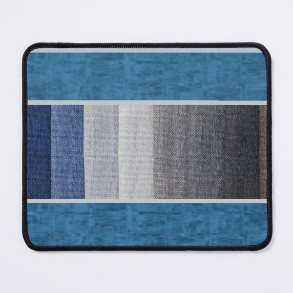 Item preview, Blue and Grey Cloth Design With Stripes designed and sold by NightRags.