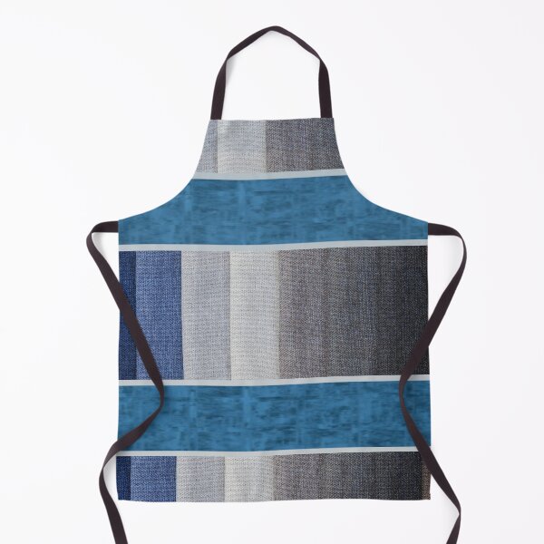 Item preview, Blue and Grey Cloth Design With Stripes designed and sold by NightRags.