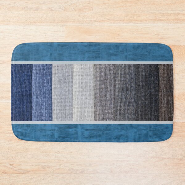Item preview, Blue and Grey Cloth Design With Stripes designed and sold by NightRags.