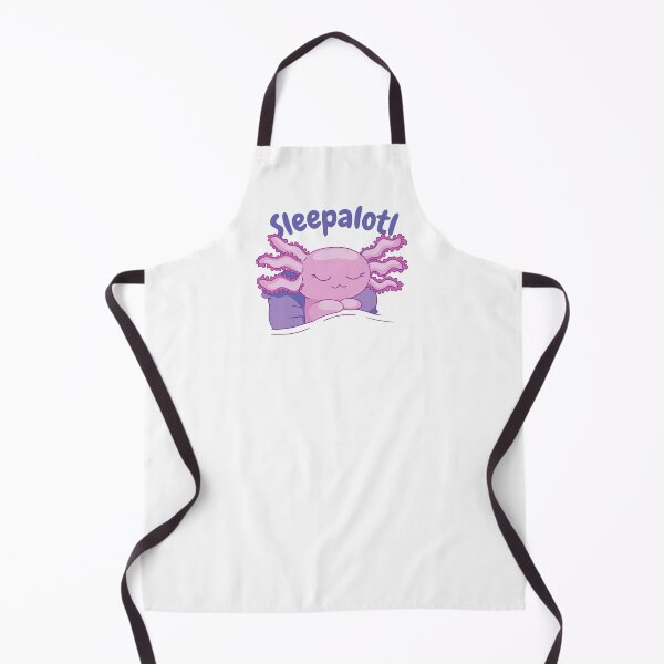 Item preview, Cute kawaii axolotl - sleepalotl design for late risers designed and sold by JanooFactory.