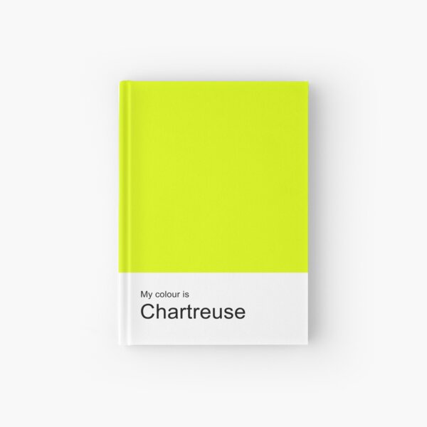 My Colour is Chartreuse Hardcover Journal