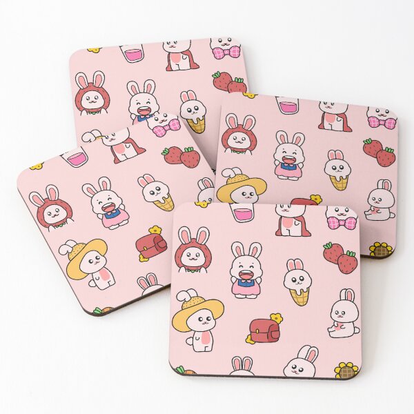 Item preview, Pink Bunny Adventure  designed and sold by satchisatchi.