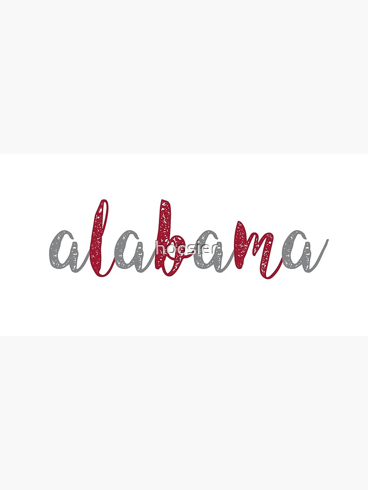 Alabama White Script A Magnet (3)