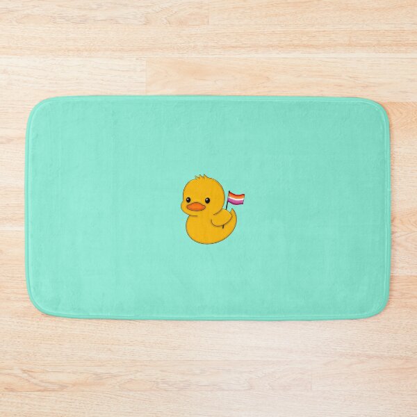 Item preview, lesbian pride duck designed and sold by jellyfishbrain.