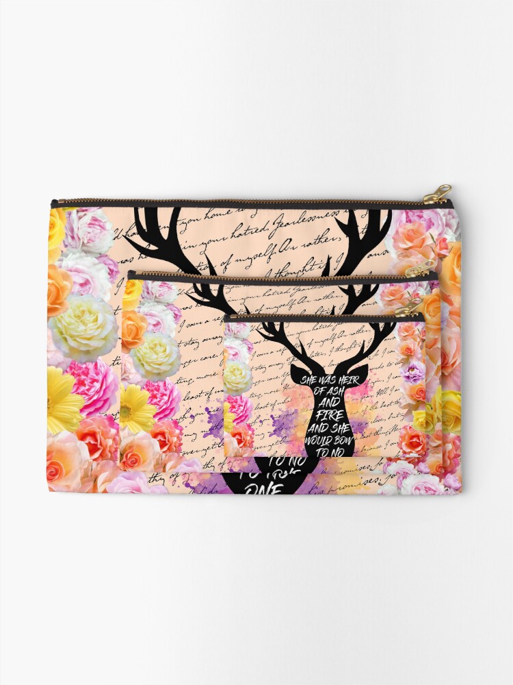 Alternate view of Heir of Fire Zipper Pouch