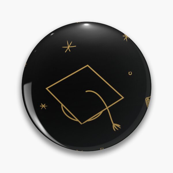 Item preview, Black and Gold Graduation Cap Toss designed and sold by Susan Says.
