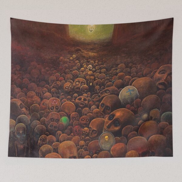 Item preview, Untitled (Crowd), by Zdzisław Beksiński designed and sold by JustContemplate.