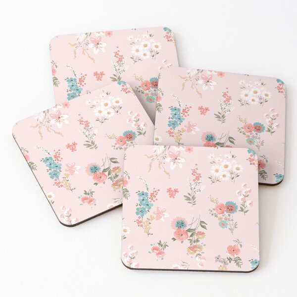 Item preview, Blush Pink Wildflowers designed and sold by newburyboutique.