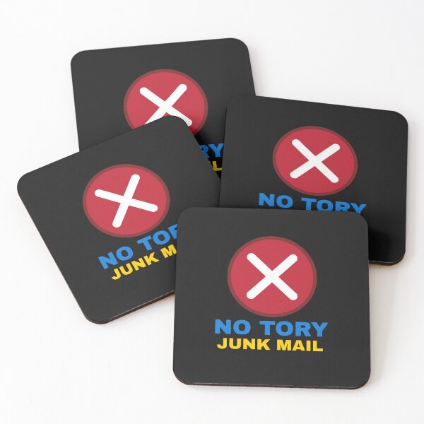 Item preview, No Tory junk mail designed and sold by art-fox.