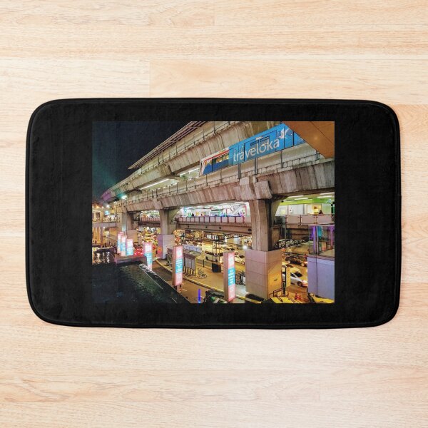 Item preview, Bangkok SkyTrain & BTS Cityscape designed and sold by SubtleSplit.