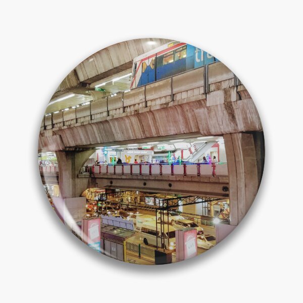 Item preview, Bangkok SkyTrain & BTS Cityscape designed and sold by SubtleSplit.