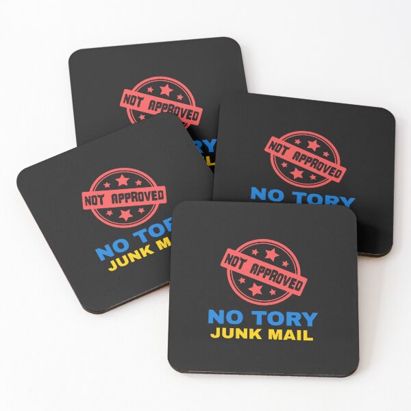 Item preview, No Tory junk mail designed and sold by art-fox.