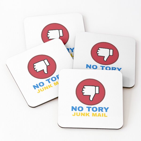 Item preview, No Tory junk mail designed and sold by art-fox.