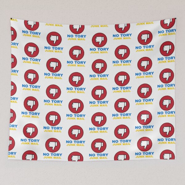 Item preview, No Tory junk mail designed and sold by art-fox.