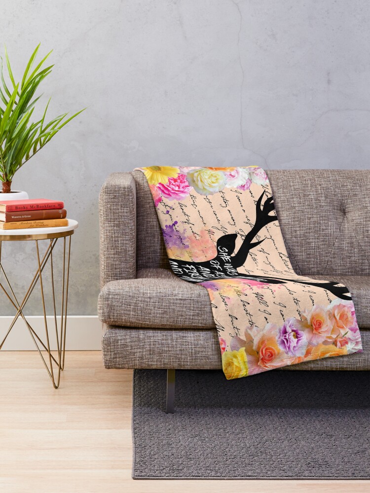 Alternate view of Heir of Fire Throw Blanket