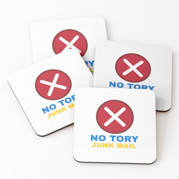 Item preview, No Tory junk mail designed and sold by art-fox.