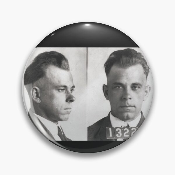 Artikelvorschau, John Dillinger Fahndungsfoto. entworfen und verkauft von How67.