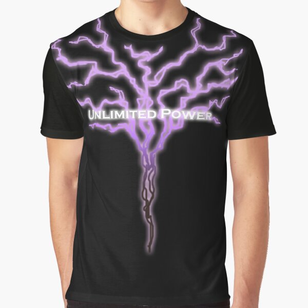 Unlimited Power Lightning Graphic T-Shirt