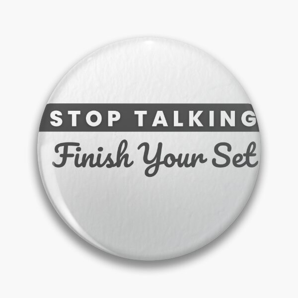 Item preview, Stop Talking Finish Your Set designed and sold by LifeLongTees ..