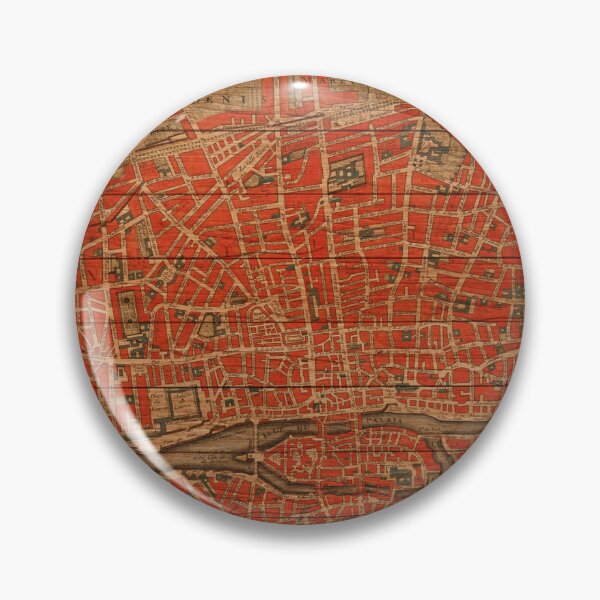 Item preview, Vintage City Map Artwork designed and sold by ThisIsMugLife.