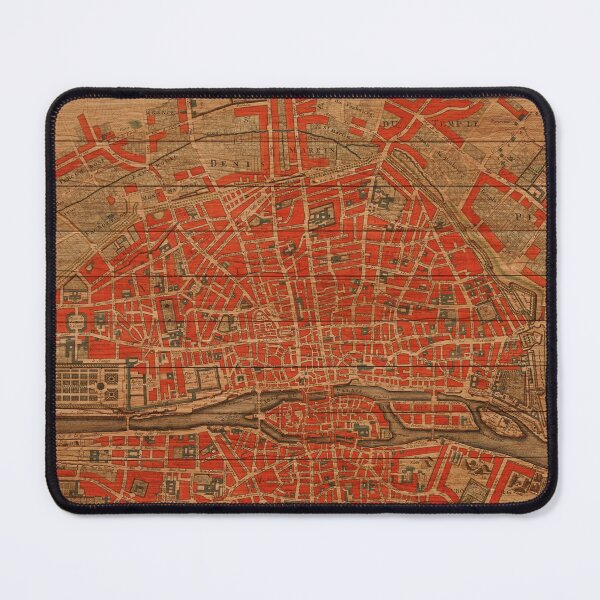 Item preview, Vintage City Map Artwork designed and sold by ThisIsMugLife.