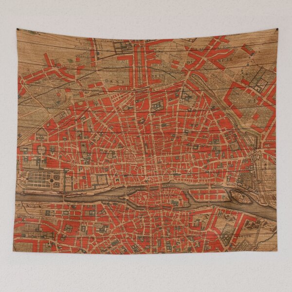 Item preview, Vintage City Map Artwork designed and sold by ThisIsMugLife.