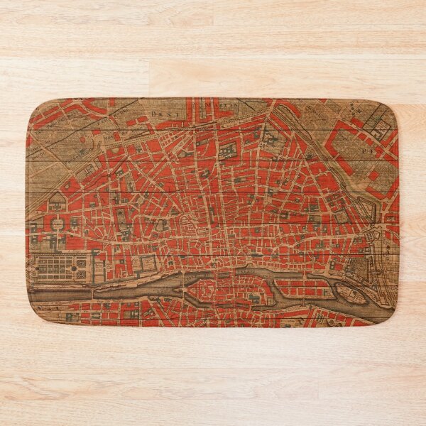 Item preview, Vintage City Map Artwork designed and sold by ThisIsMugLife.