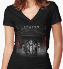 Fatal Frame Women's Fitted V-Neck T-Shirt