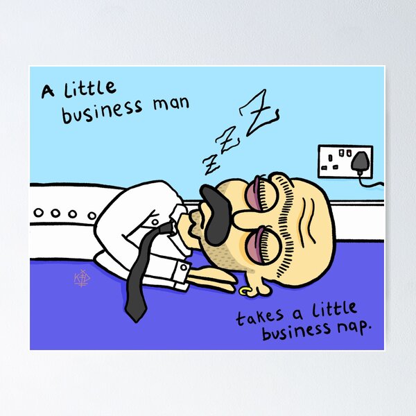 Item preview, Business Nap (The Morbs) designed and sold by Square-Eyes.
