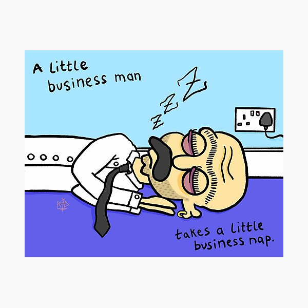 Item preview, Business Nap (The Morbs) designed and sold by Square-Eyes.