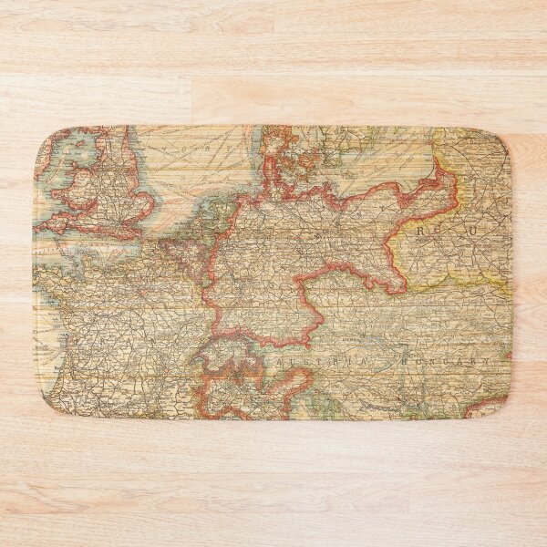 Item preview, Vintage Europe Map Artwork designed and sold by ThisIsMugLife.