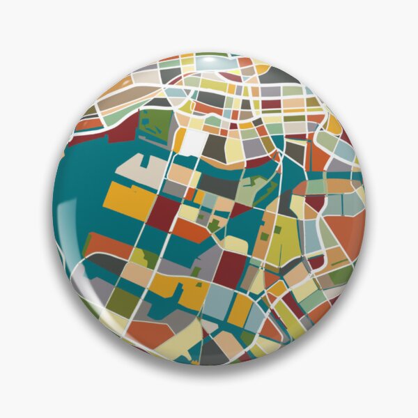 Item preview, Tokyo, Japan Mid Century Minimalist Map designed and sold by kbracey-meraki.