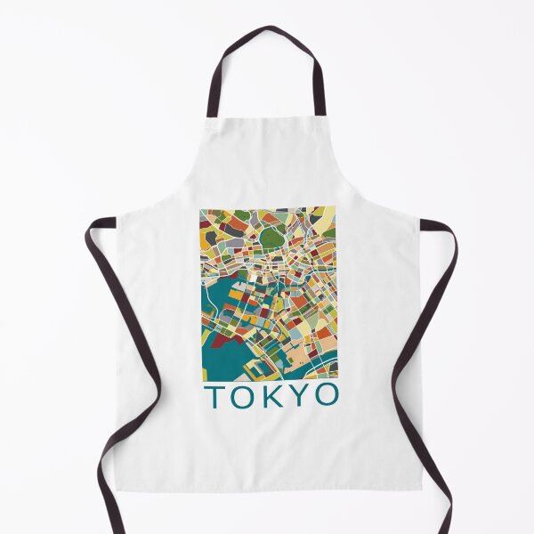 Item preview, Tokyo, Japan Mid Century Minimalist Map designed and sold by kbracey-meraki.
