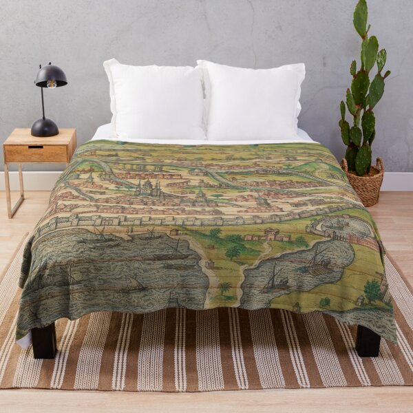 Item preview, Vintage Village Map Artwork designed and sold by ThisIsMugLife.