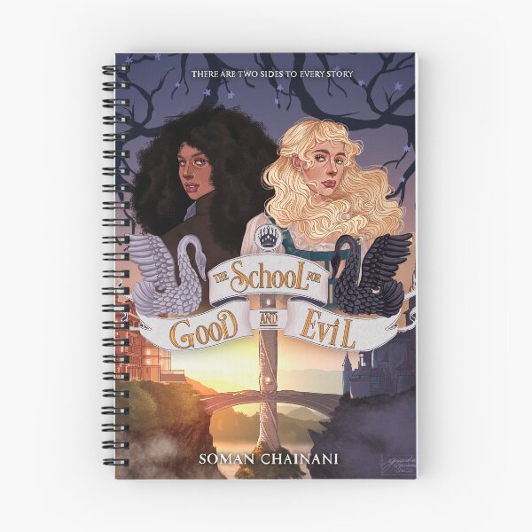 Item preview, The School for Good and Evil fanmade book cover designed and sold by Bloodbrooxart.