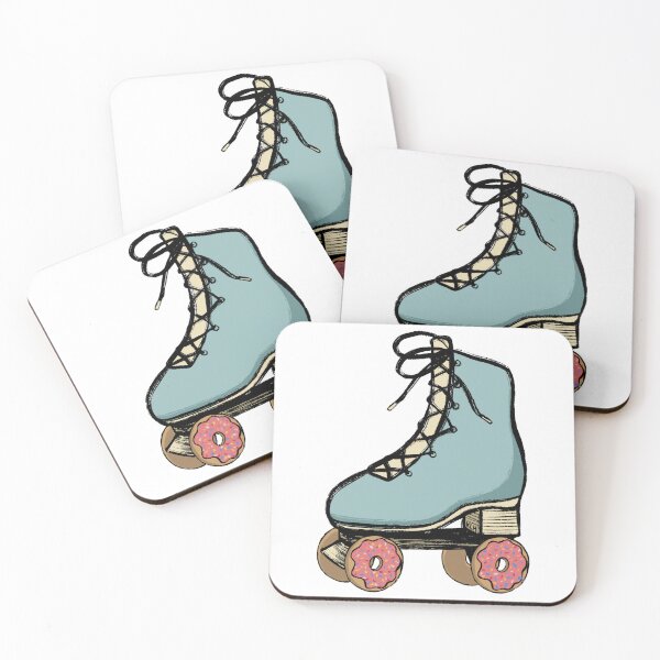 Item preview, Retro Donut Roller Skates designed and sold by katieladybug3.