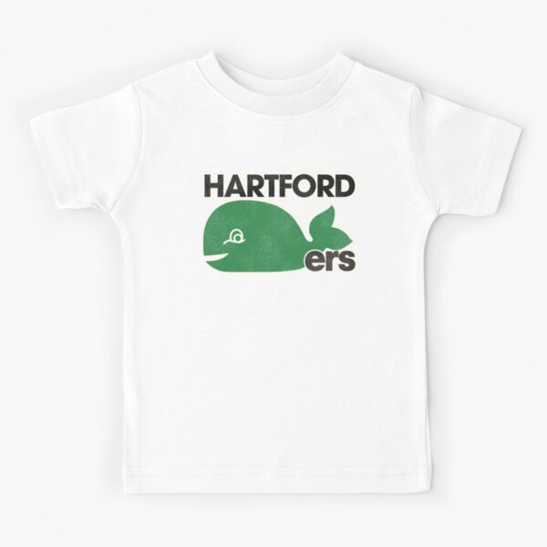 Binghamton / Hartford Whalers Retro Defunct Ice Hockey Kids T-Shirt