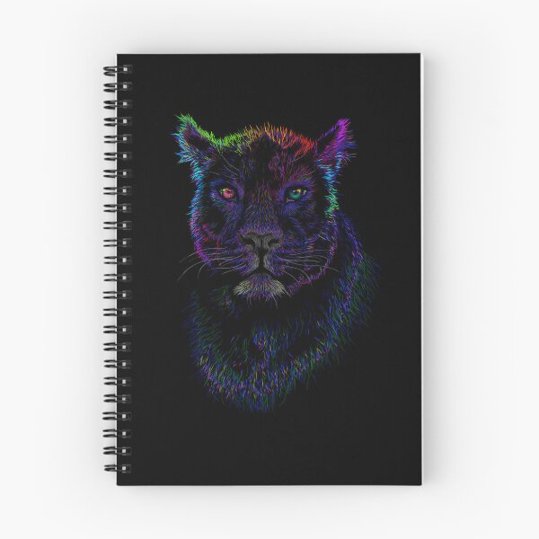 Item preview, Abstract neon colored panther designed and sold by Bcolors.